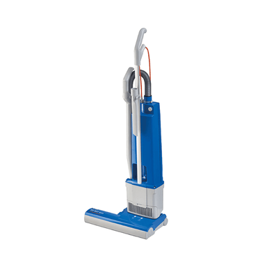 Columbus BS461 Upright Vacuum Cleaner front view blue and white in colour