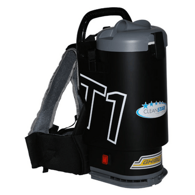 Ghibli T1 Backpack Vacuum Cleaner black body with grey lid