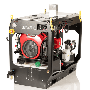 Jetwave Executive G2FI 350-23 Hot Water Pressure Cleaner angle view