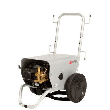 Jetwave Falcon 200-17 Professional High Pressure Cleaner silver in colour front view