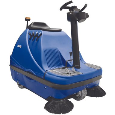 Stolzenberg SureSweep STR1000 Battery Ride On Floor Sweeper front view