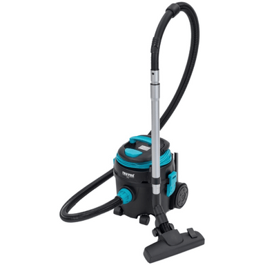 Truvox Vtve Barrel Vacuum Cleaner front overview with cleaning tool attached.