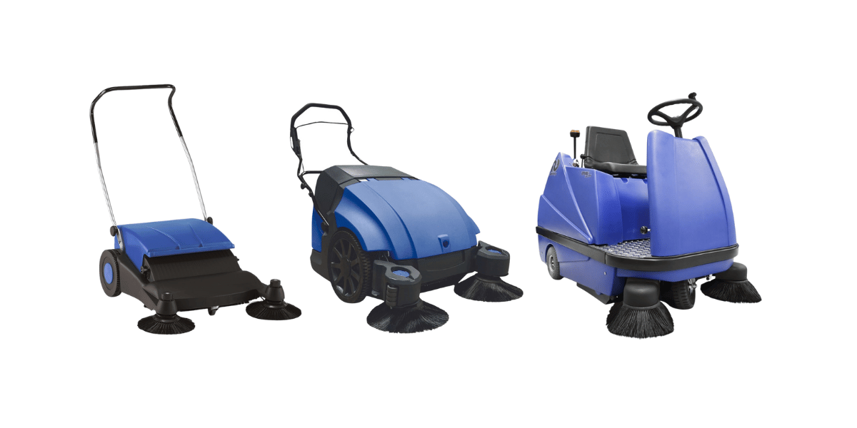 Commercial Floor Sweeper Guide — Compact, Walk-Behind, and Ride-On — Oz ...