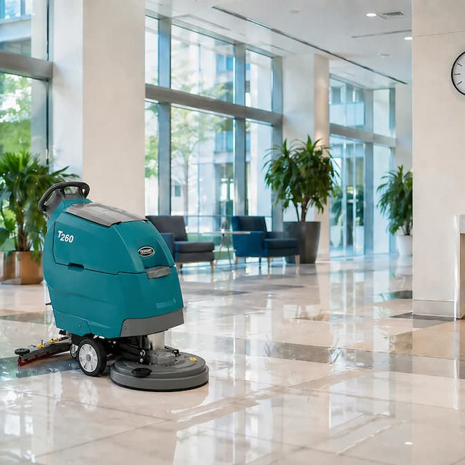T260 equipment inside the building with clean floor