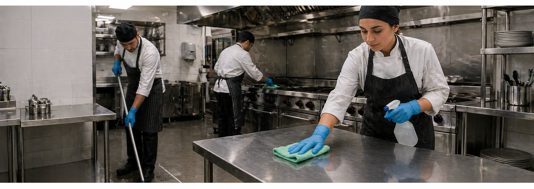 How to Clean a Commercial Kitchen Guide