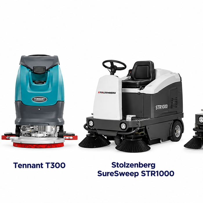 Ride-On Floor Sweepers Australia — 8 Models Compared by Price, Coverage and Fit