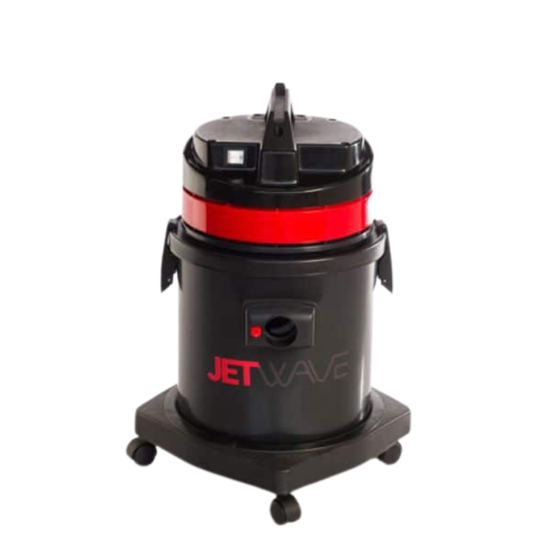 Jetwave Dakota 515 Wet and Dry Vacuum Cleaner - red and black in colour on a white background. 