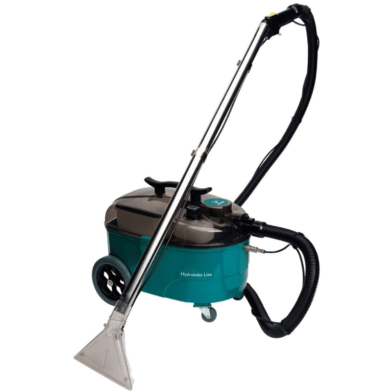 Truvox hydromist spotter and carpet cleaner extraction vacuum cleaner blue and black in colour with extraction tool equipped 