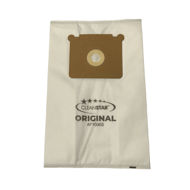 Cleanstar AF1000S Vacuum Bags (10 pack) - to suit Cleanstar AS5 Vacuum Cleaner on a white background