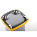 Cleanstar AS5 15L Commercial Plastic Dry Vacuum Cleaner underneath showing wheels
