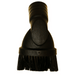 Cleanstar Butler Pro 1400 Watt Dry Vacuum Cleaner Black brush attachment on a white background