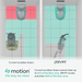 Comparison of current scrubber dryers and DRYFT scrubber dryer on tiled floor with text about cleaning efficiency.