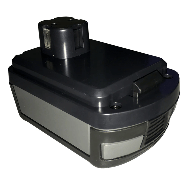 Cleanstar Galaxy Stickvac Battery black and grey in colour on a blank white background
