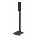 Black Cleanstar hand sanitiser stand on a white background