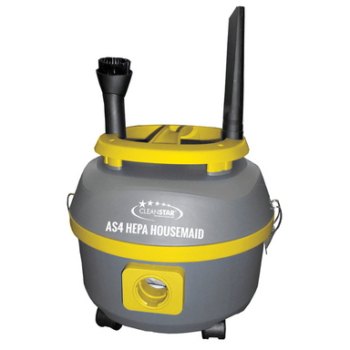 Cleanstar AS4 Housemaid 10 Litre Commercial Vacuum Cleaner HEPA variant on white background 