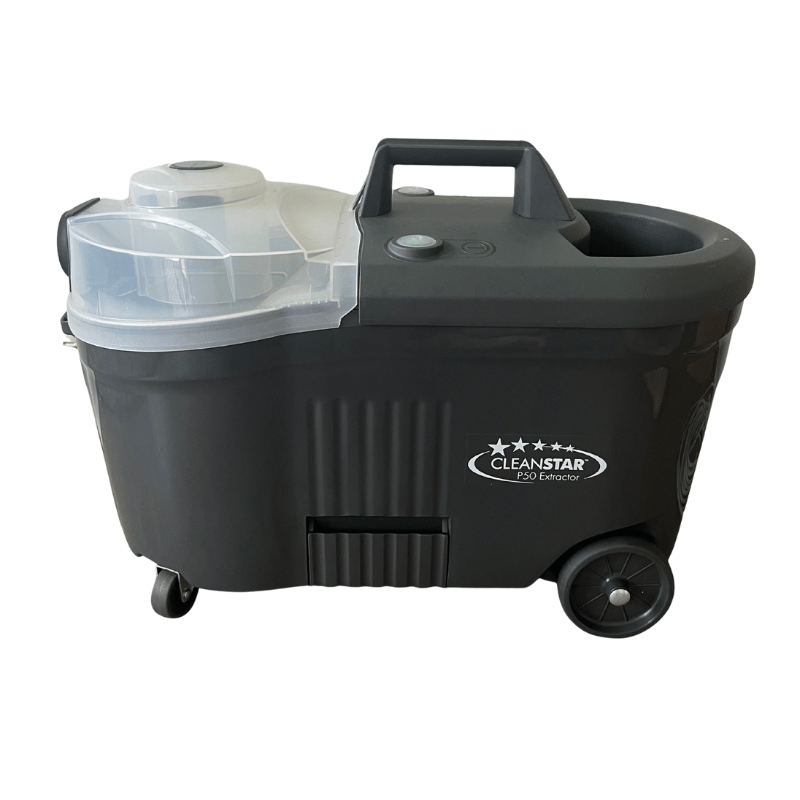 Cleanstar P50 Professional Carpet and Spray Extractor side view on a blank white background