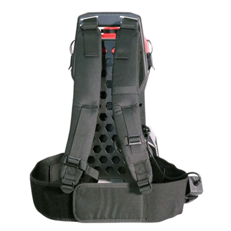 Cleanstar Prostar Cordless Backpack Vacuum Cleaner shoulder straps view 
