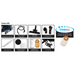 Cleanstar VBP5000 1200 Watt Backpack Vacuum Cleaner accessories
