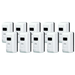 10 x Cleanstar Wall Mounted Touchless Hand Sanitiser and Soap Dispenser on a blank white background. 