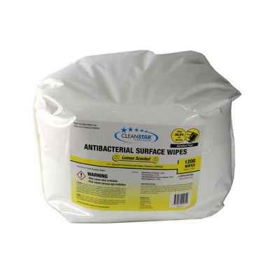 Cleanstar WIPES - Antibacterial ALCOHOL FREE Surface Wet Wipes main image front