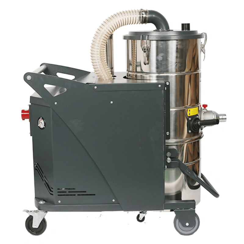 Dashclean A817 7.5kW 3-Phase Industrial Vacuum Cleaner side view 