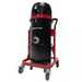 Dashclean S2 Single-phase Industrial Vacuum Cleaner front view, red and black in colour 