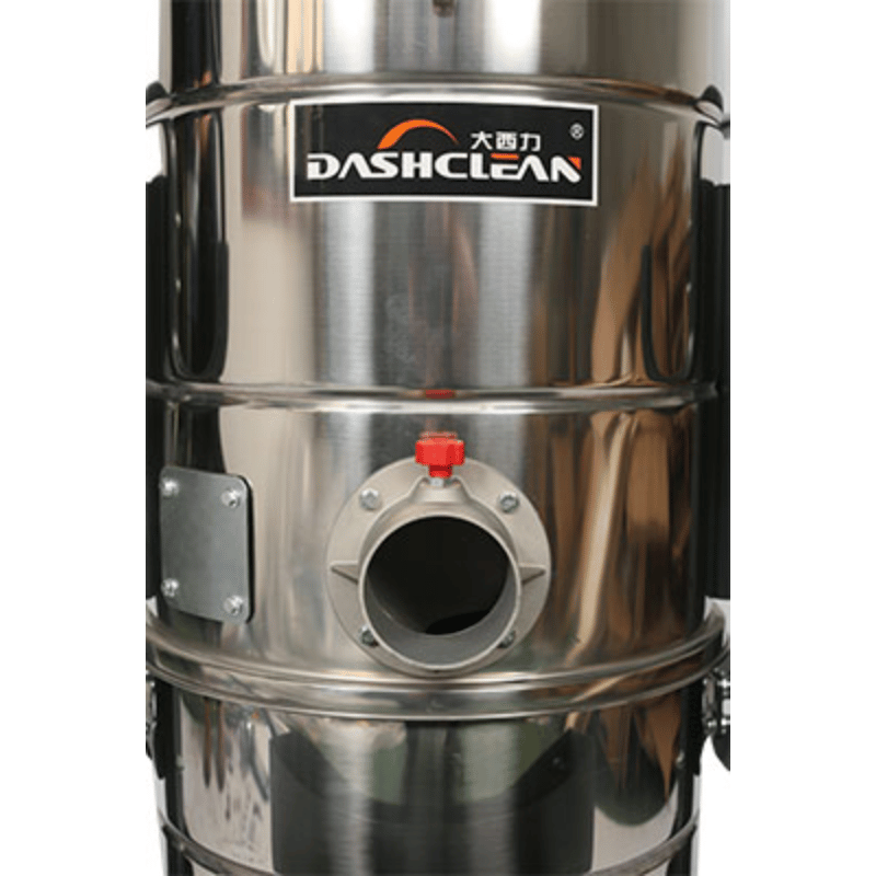 Dashclean S3 Three-phase Industrial Vacuum Cleaner close up air inlet 