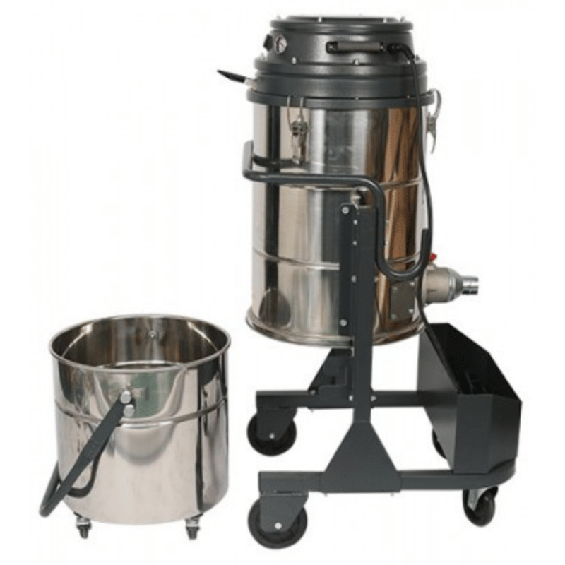Dashclean S3 Three-phase Industrial Vacuum Cleaner detached dump bucket