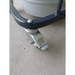 Delfin MTL 202DS Single Phase Industrial Vacuum Cleaner wheel locking brake ensures safety 