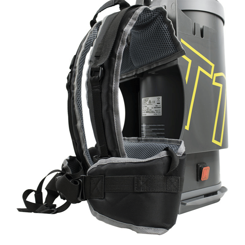 Ghibli T1 Backpack Vacuum Cleaner comfortable back straps