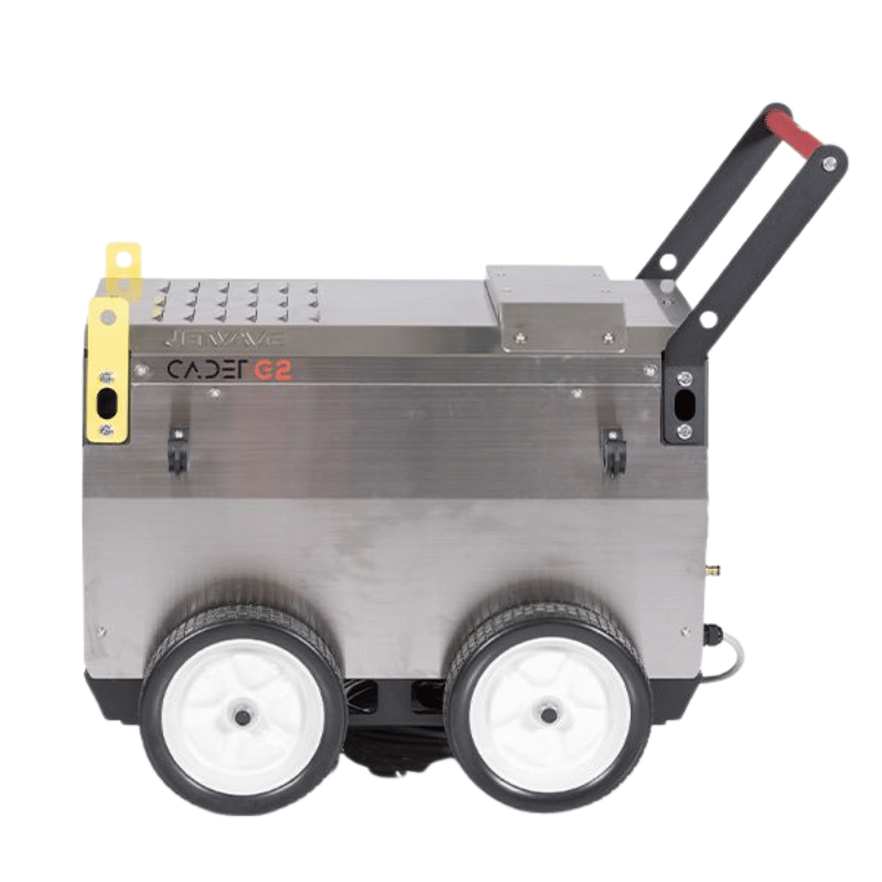 Jetwave Cadet G2 200-30 Cold Water Electric Pressure Cleaner with wheels on a white background