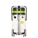 Jetwave Dakota 429 Sub and Slurry Speciality Wet Only Vacuum Cleaner rear view black green and white in colour