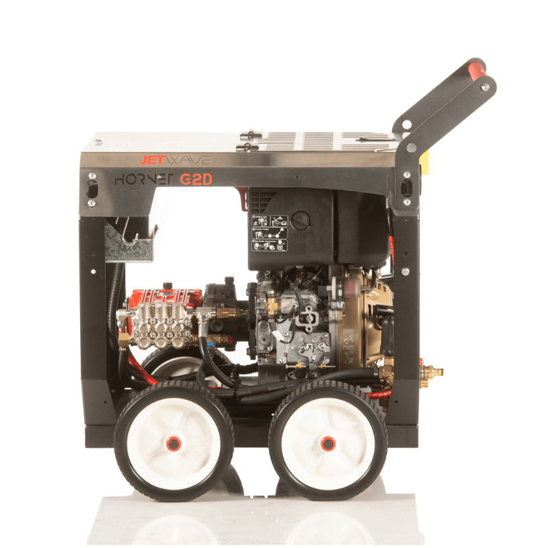 Jetwave Hornet G2D 210-15 Diesel Powered Pressure Cleaner side view left