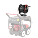 Jetwave pressure washer with hose reel on a white background