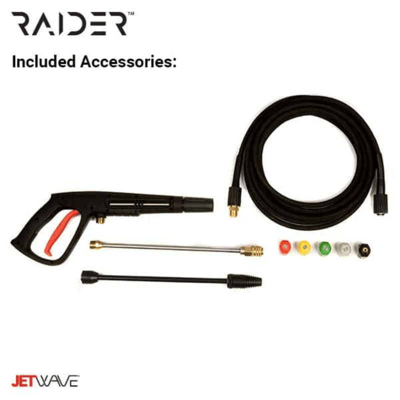 Jetwave Raider 130-8 Cold Water Electric High Pressure Cleaner accessories