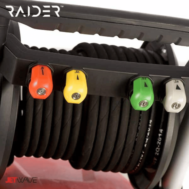 Jetwave Raider 130-8 Cold Water Electric High Pressure Cleaner close up view