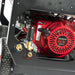 Jetwave Hornet G2 280-15 Pull Start Petrol Pressure Cleaner motor details inside the machine.