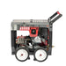 Jetwave Hornet G2 280-15 Pull Start Petrol Pressure Cleaner Side view of the machine.