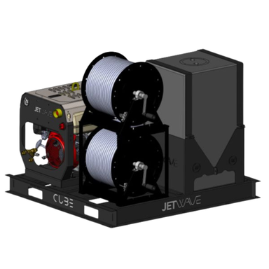 Jetwave Hornet G2 E-Start 280-15 Cube Cold Water Petrol Pressure Cleaner Full details of the machine.