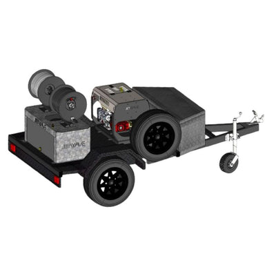 Jetwave Hornet G2 E-Start 200-21 Pressure Cleaner Lite Trailer Full image of the machine