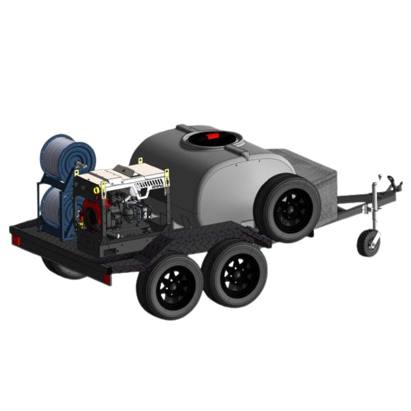 Jetwave Senator G2FI 350-23 Pressure Cleaner Premium Trailer Full details