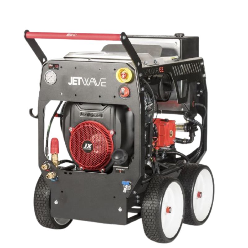 Jetwave Senator G2 JX 350-23 Cold Water Petrol Pressure Cleaner main view details of the machine