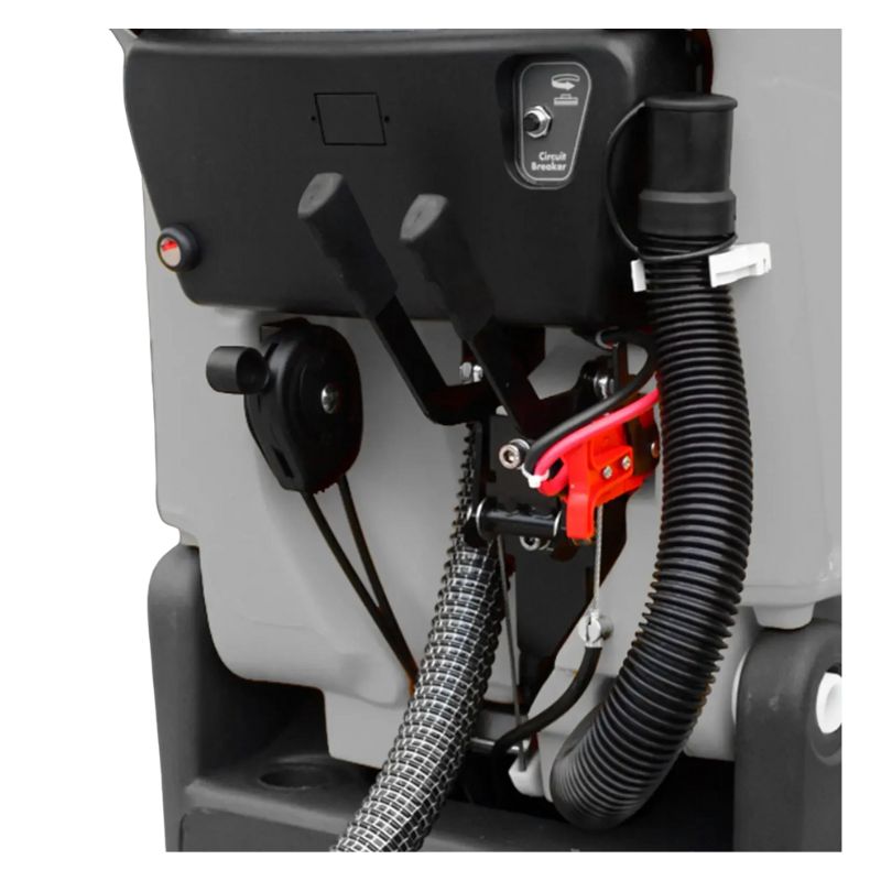 Lavorwash SCL50B Walk Behind Floor Scrubber inside the machine.