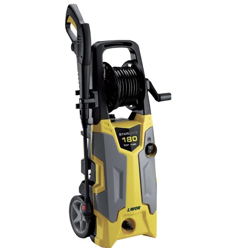 Lavorwash Stargate 180 Electric Pressure Cleaner full image of the machine with white background.