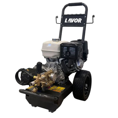 Lavorwash Thermic 3500 Cold Water Petrol Pressure Cleaner front view on a blank white background. 