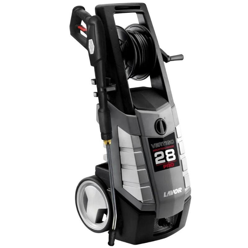 Lavorwash Vertigo 28 Pro Electric Pressure Cleaner Front view angle of the machine.