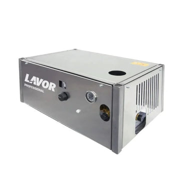 Lavorwash Wallmount1211 Electric Pressure Cleaner angle side front details of the machine.