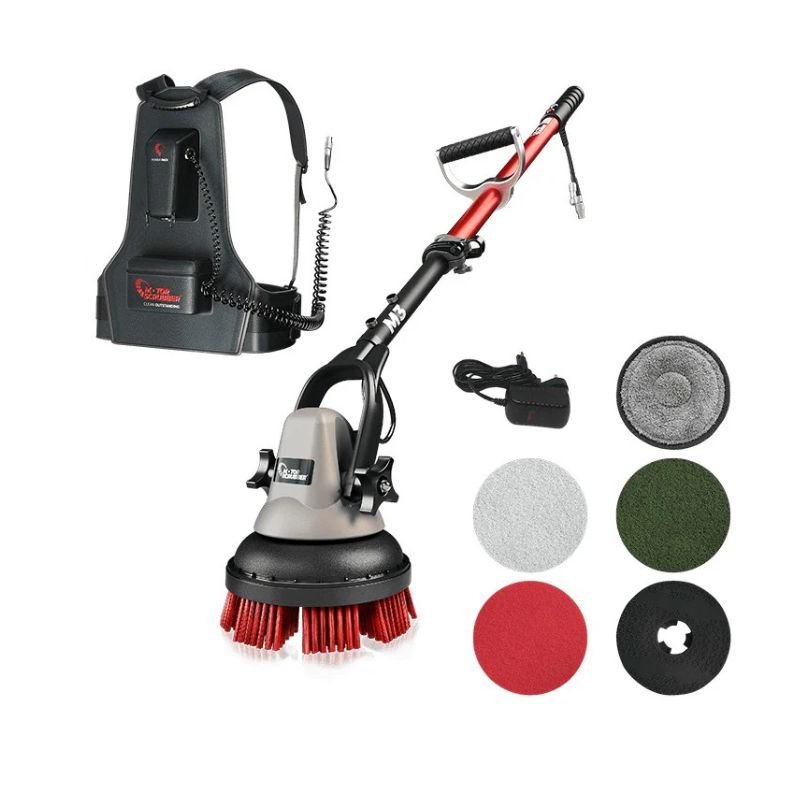 Motorscrubber Medium Length Floor Scrubber Part details of the machine and scrubs