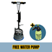 Polystar PS-015 Floor Scrubber with free water pump with every purchase on a white background