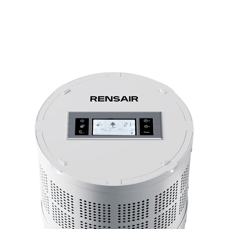 Rensair Q01B Hospital Grade HEPA Air Purifier close up view